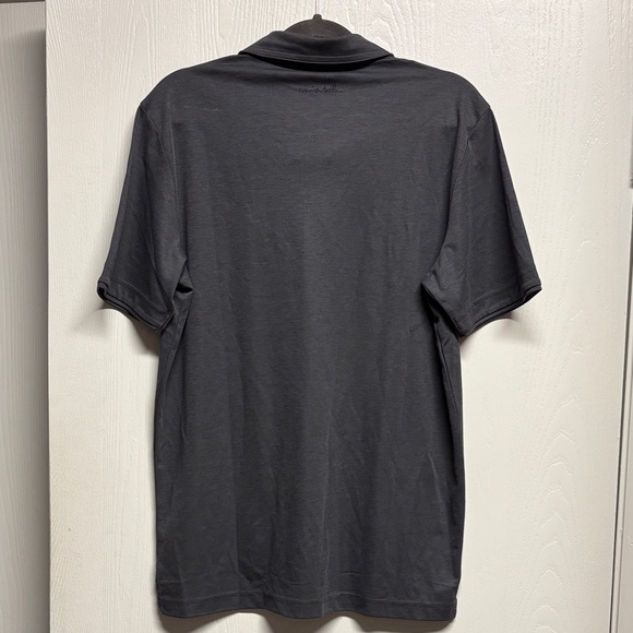 Travis Mathew Excursion Charcoal Polo Shirt. NWT - Picture 3 of 13